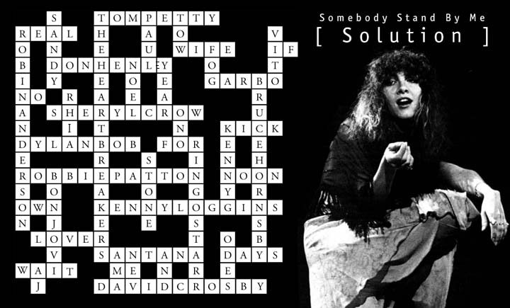 Crossword Puzzle Answers